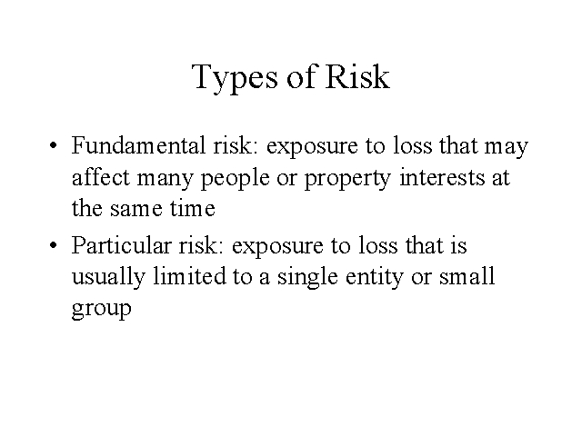 types-of-risk